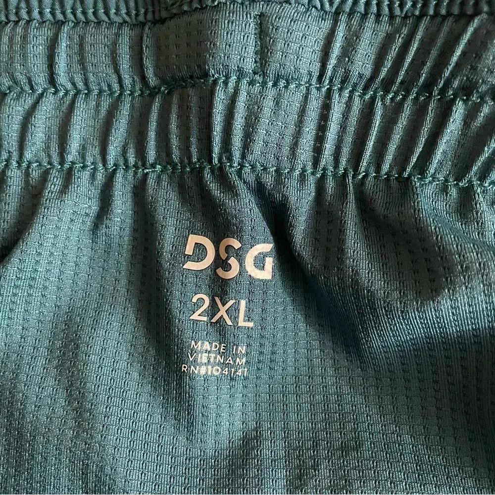 NWT DSG Teal Lined Athletic Running Shorts
